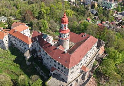 Pohled na zámek ze západní strany