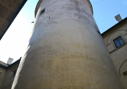 Hlavní zámecká věž - bergfrit
